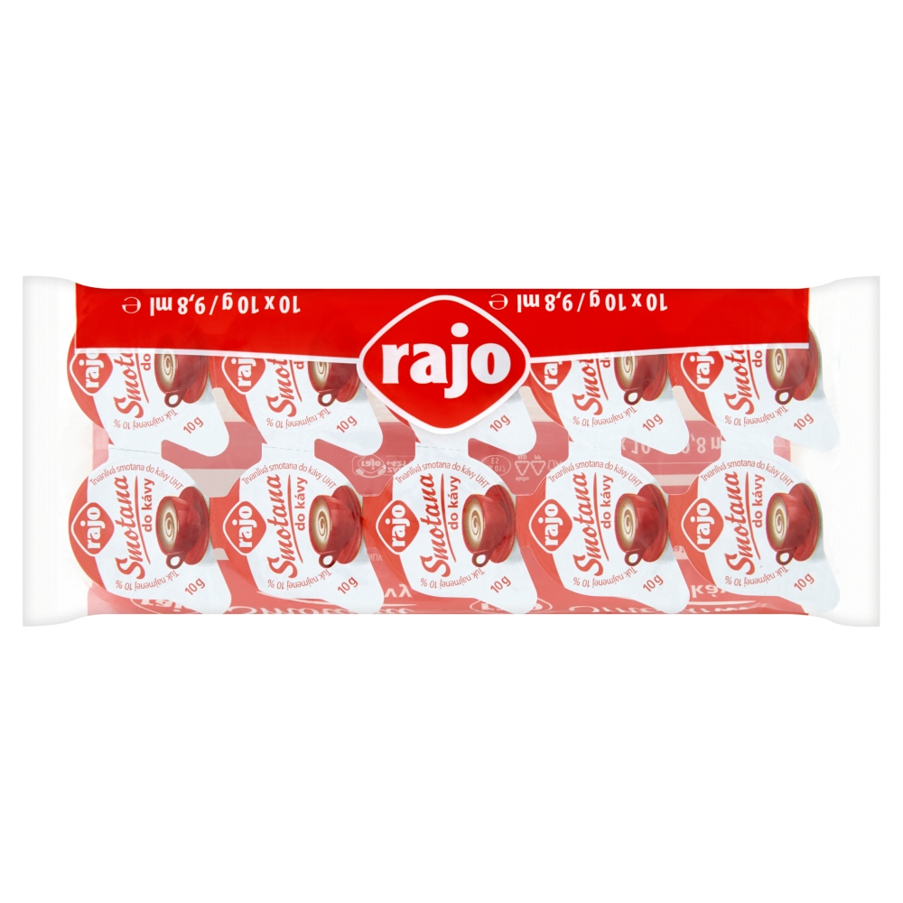 Smotana do kávy Rajo, 10x10g