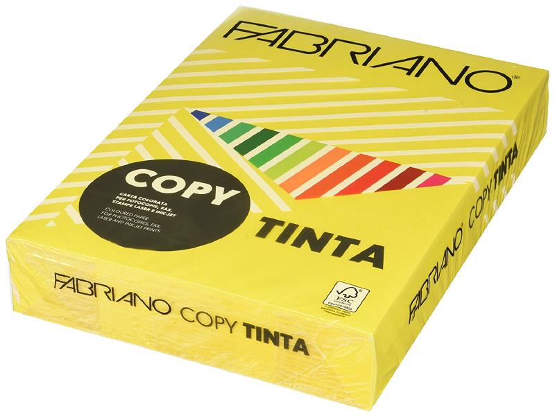 Kancelársky papier Fabriano A4, 80g, žltý