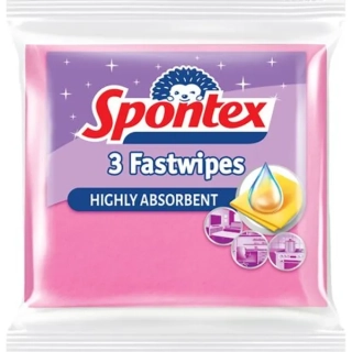 Spontex Fast Wipes utierky, 3ks/bal.