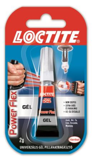 Sekundové lepidlo Loctite Super Bond Power Gél 2g