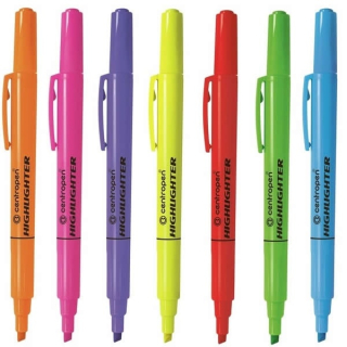 Zvýrazňovač Centropen 8722