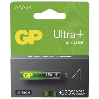 Batérie AAA GP Ultra+ 4ks/bal.